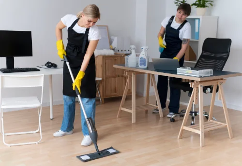 Nettoyage de bureau professionnel au Brusquet